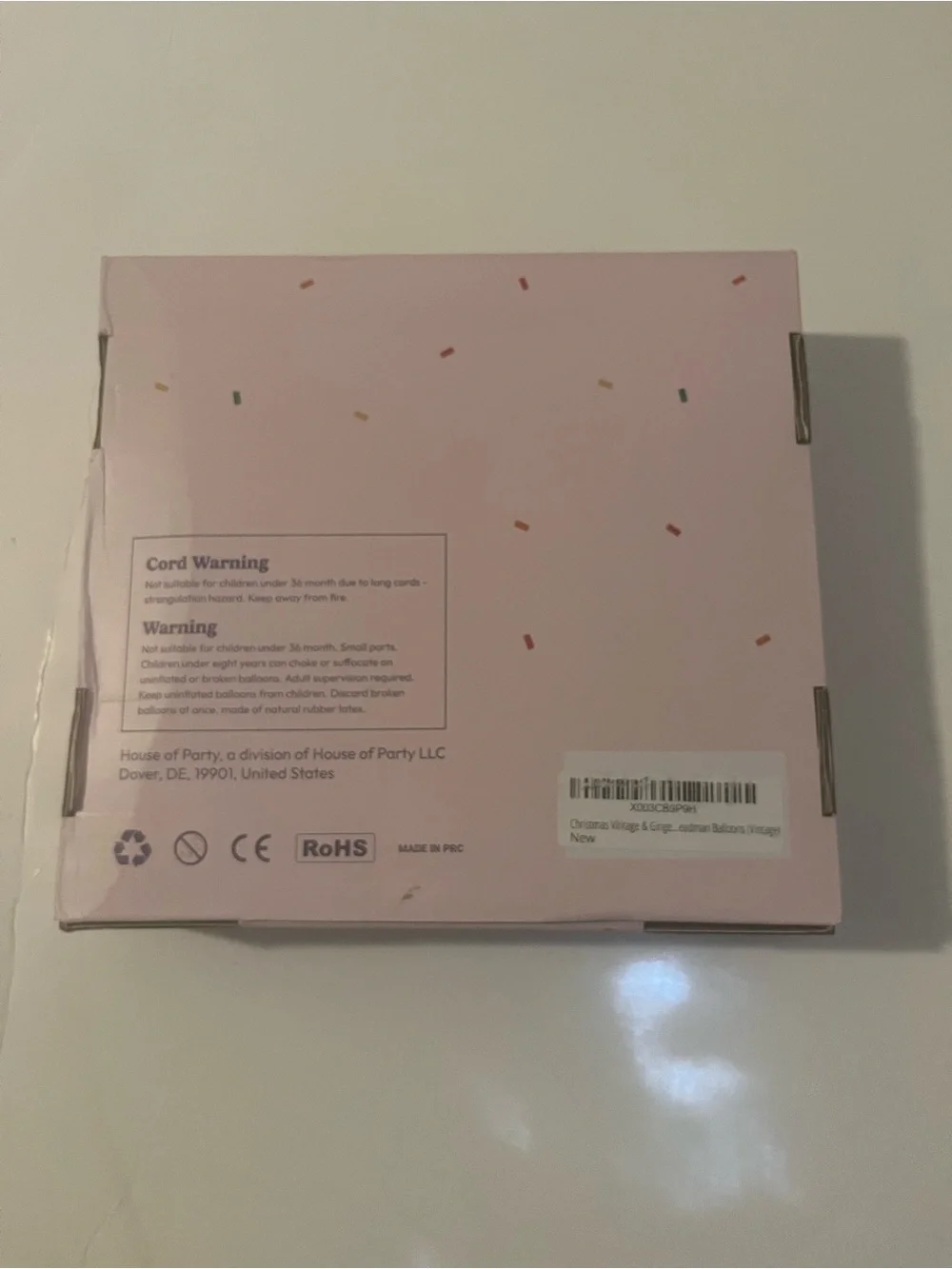 Pink Celebration Box